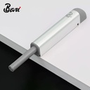 Sistema Push Open Superficial y Embutir Plateado