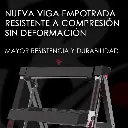 Escalera Plegable Negra de Tres Peldaños Para Puerta