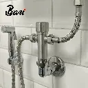 Llave de Arresto Doble de Acero Inoxidable Hembra