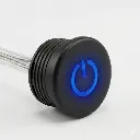 Interruptor con Sensor de Encendido Tactil Negro