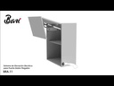 Sistema de Elevación Electrico para Puerta Doble Plegable Fuerza Media (M) Dark Grey ★
