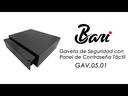 Gaveta de Seguridad con Panel de Contraseña Táctil

