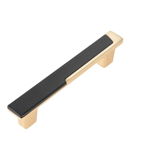 Tirador Dorado + Negro 11 cm