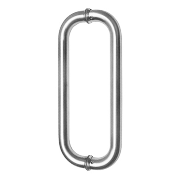 Manillon Curvo de Acero Inoxidable 30 cm
