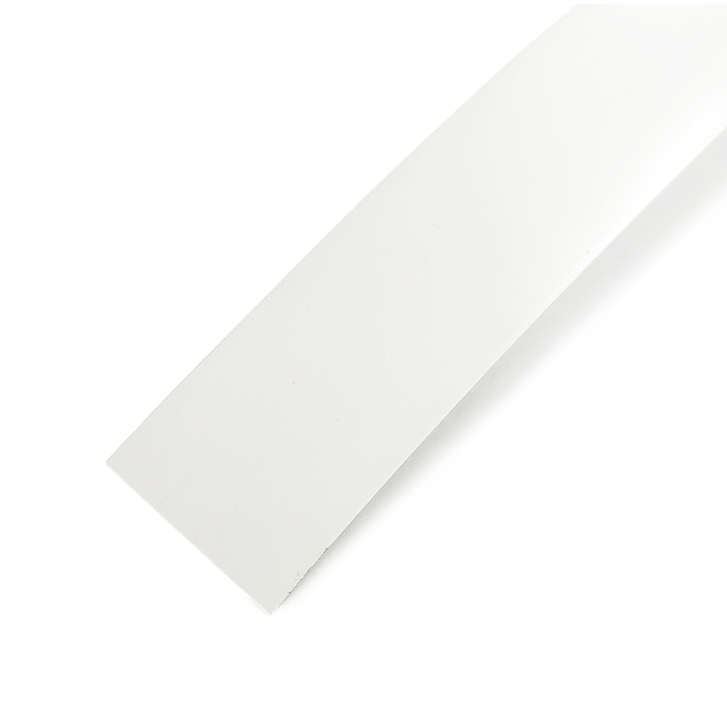 Tapacanto de PVC Blanco Alto Brillo