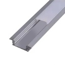 Perfil de Aluminio para Luz Led Embutir 1 metro