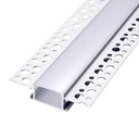 Perfil de Aluminio para Cinta Led Drywall 3 metros