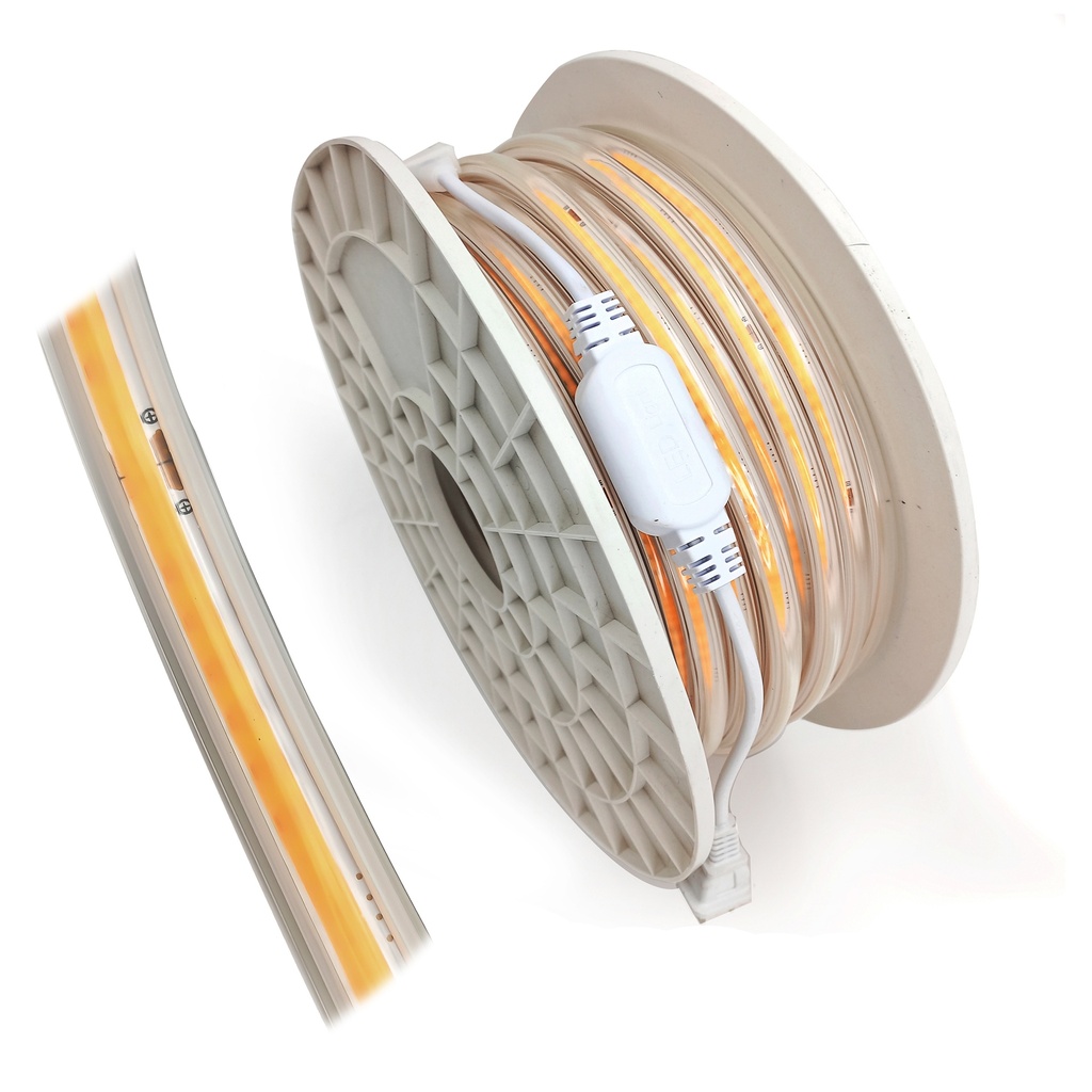 Cinta LED COB 110v Blanco Calido