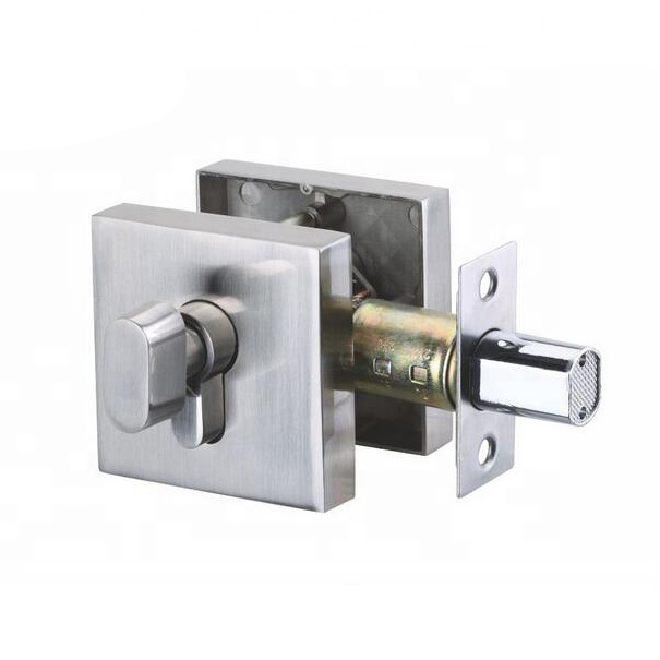 Cerrojo Simple Cuadrado de Acero Inoxidable 