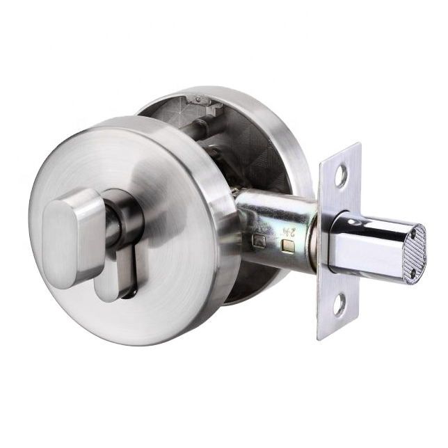 Cerrojo Simple Redondo de Acero Inoxidable 