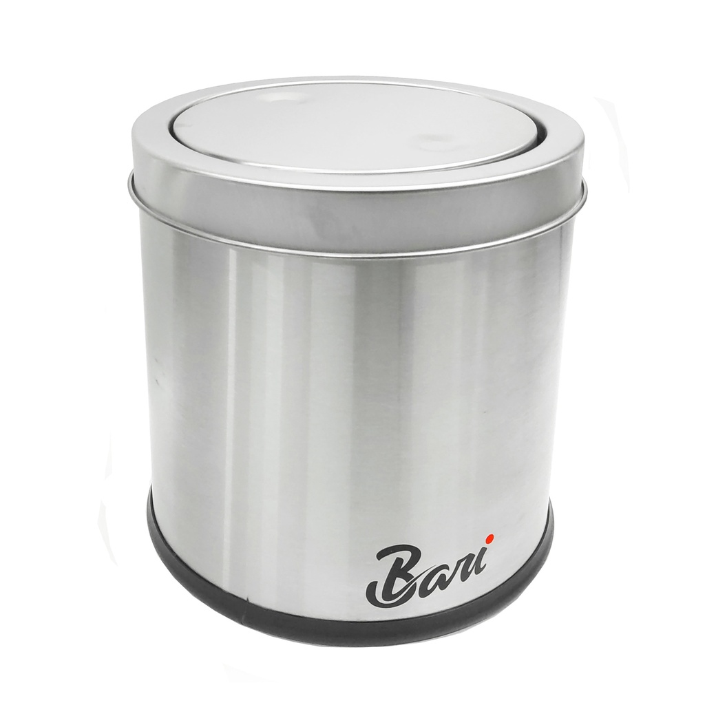 Papelera de Mesa con Tapa Giratoria 3L