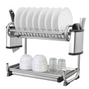 Escurridor de Platos de Acero Inoxidable 70 cm