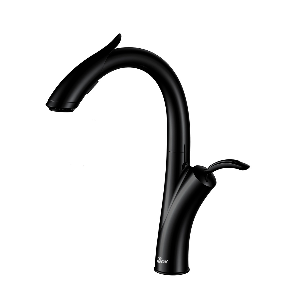 Grifería Para Fregadero Drago Matte Black