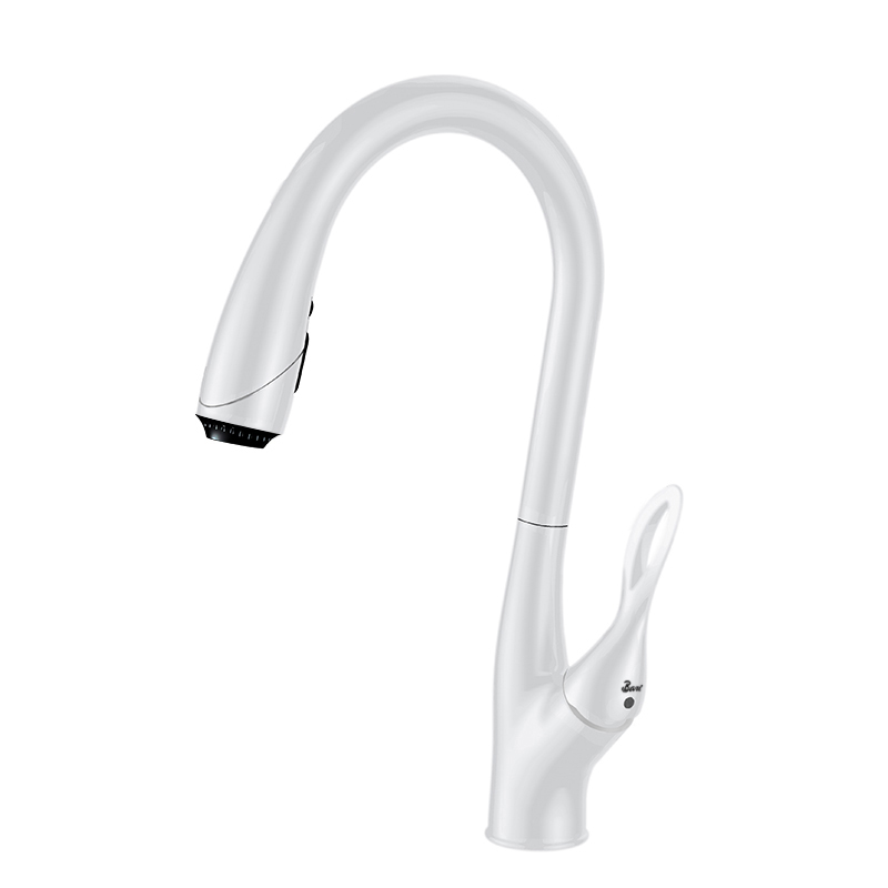 Grifería Para Fregadero Elisea White