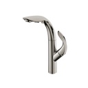 Griferia de Lavamano Foglia Brush Nickel