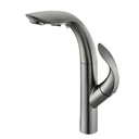 Griferia de Lavamano Foglia Gunmetal Black