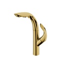 Griferia de Lavamano Foglia Brush Gold