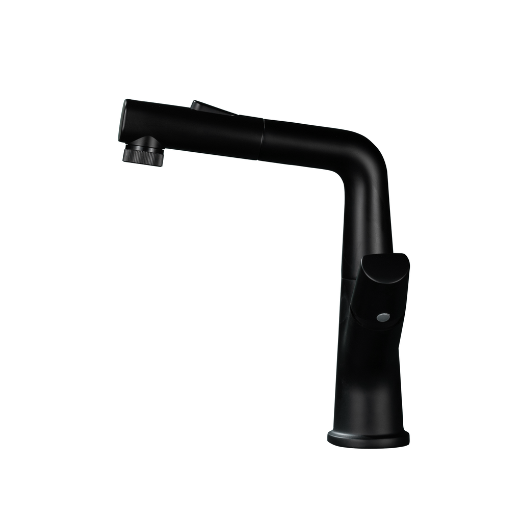 Grifería de Lavamano Grezzo Matte Black