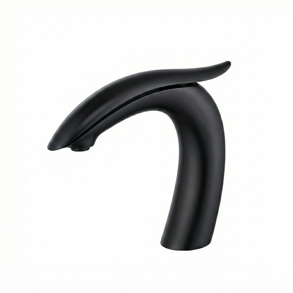 Griferia de Lavamano Draco 16 cm Matte Black