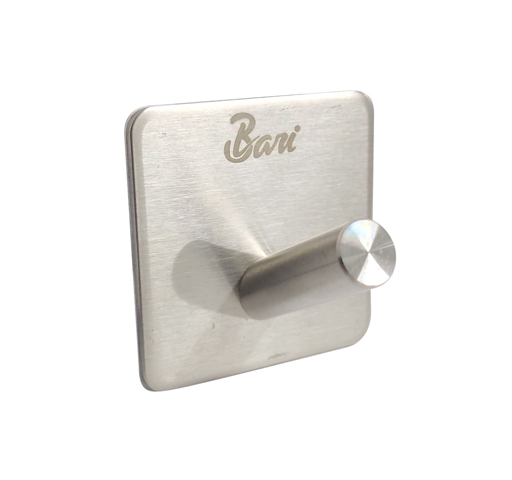 Perchero Autoadhesivo de Acero Inoxidable