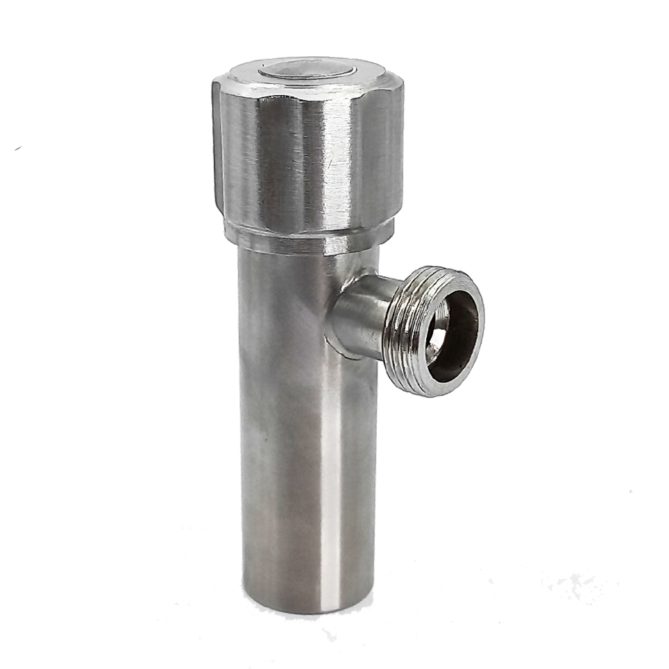 Llave de Arresto de Acero Inoxidable Hembra