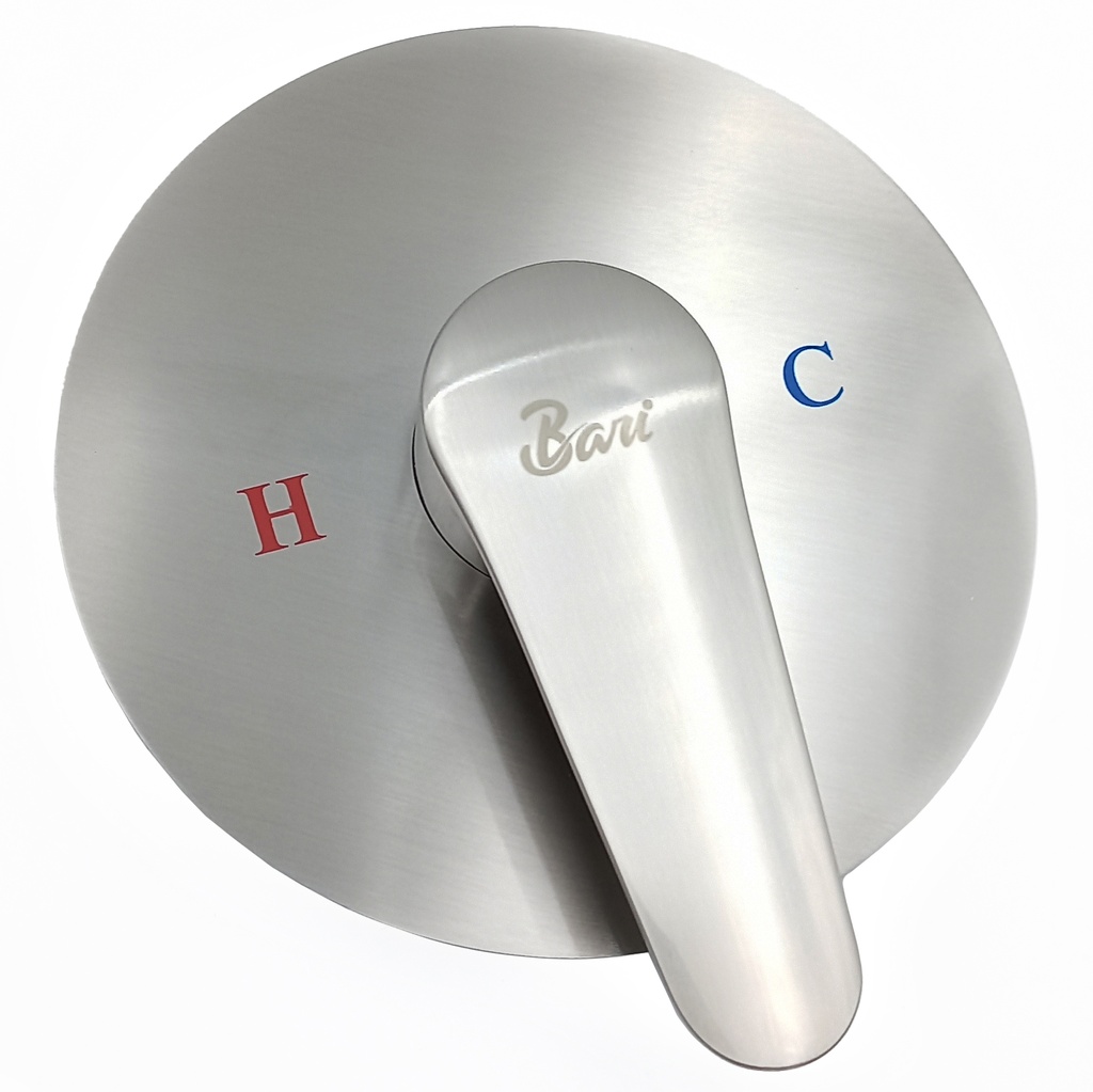 Grupo de Ducha Monomando Redondo Brushed