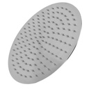 Ducha de Baño Ultrafino de Alta Presión Cepillado Redondo 25 cm 