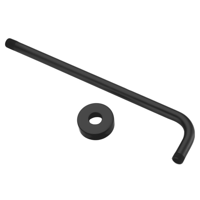 Tubo de Ducha Negro Redondo