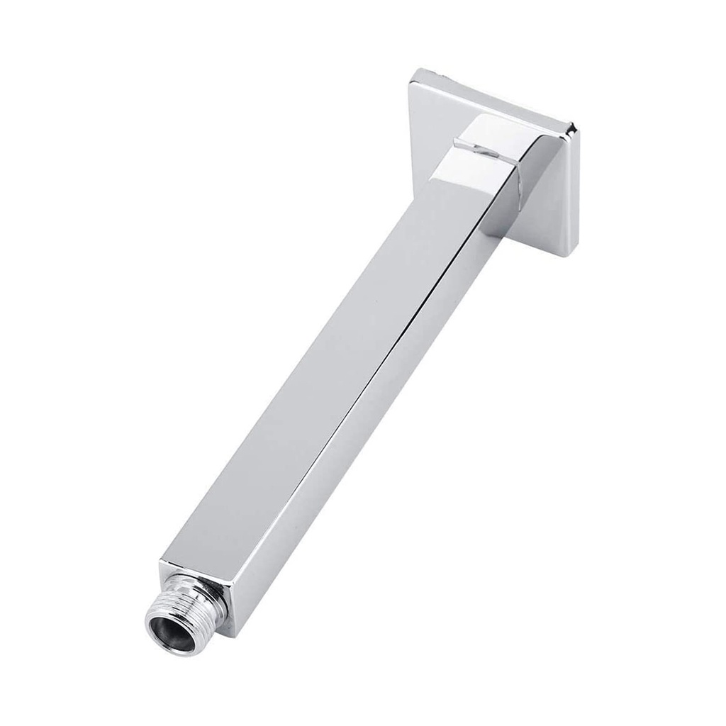 Tubo de Ducha de Techo Cepillado Cuadrado