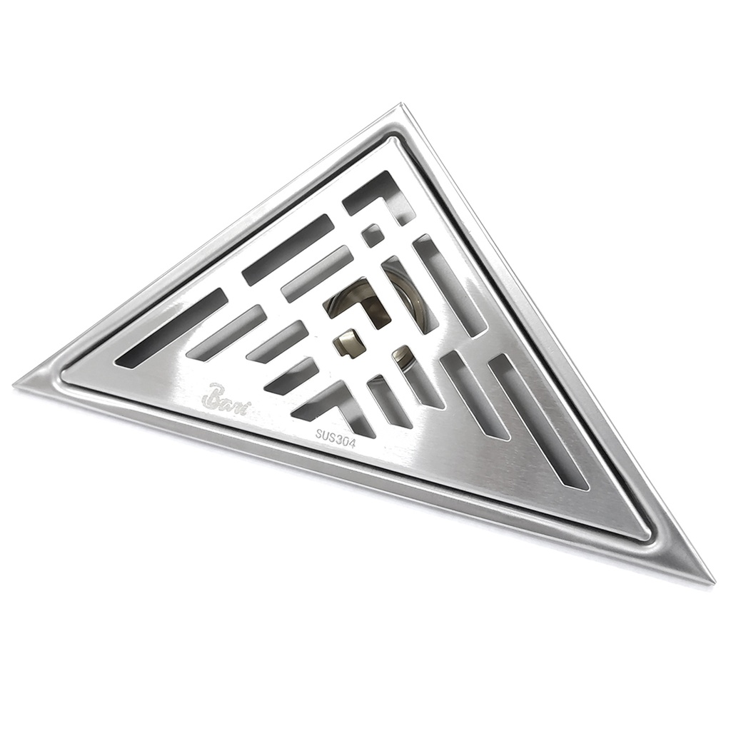 Drenaje de Piso Triangular en Acero Inoxidable