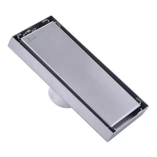 Drenaje de Piso en Acero Inoxidable Rectangular de 18cm