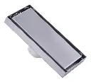 Drenaje de Piso en Acero Inoxidable Rectangular de 18cm