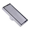Drenaje de Piso Rectangular en Acero Inoxidable de 28 cm