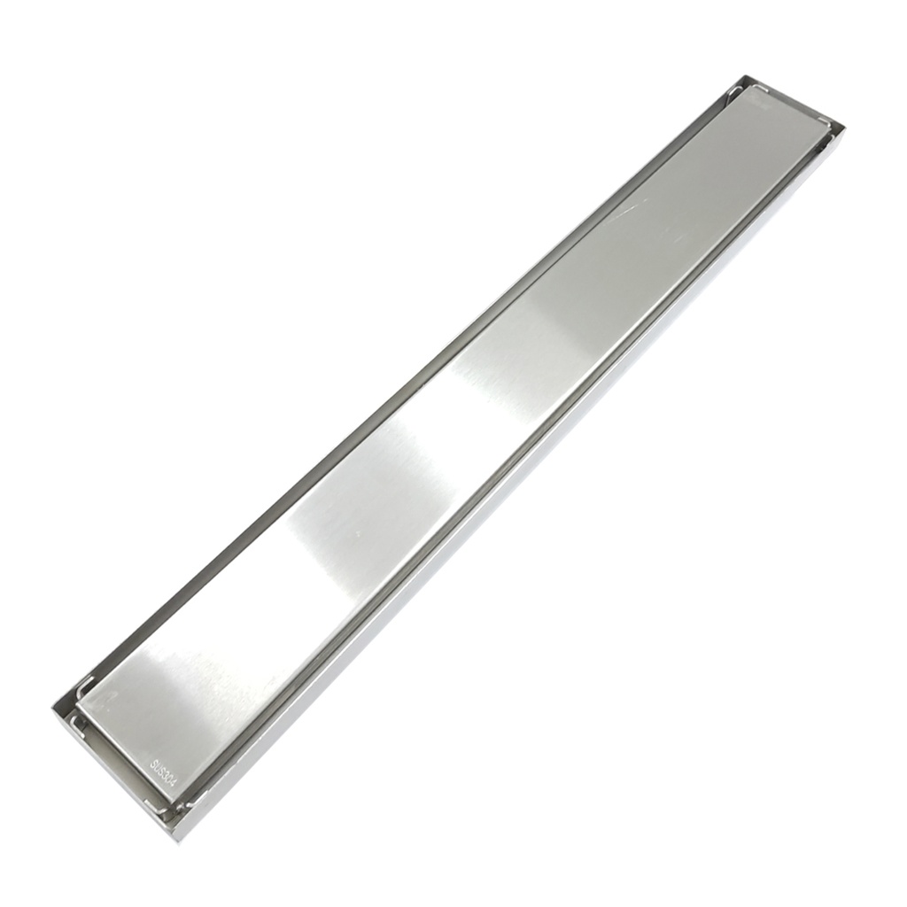Drenaje de Piso Rectangular en Acero Inoxidable de 58 cm