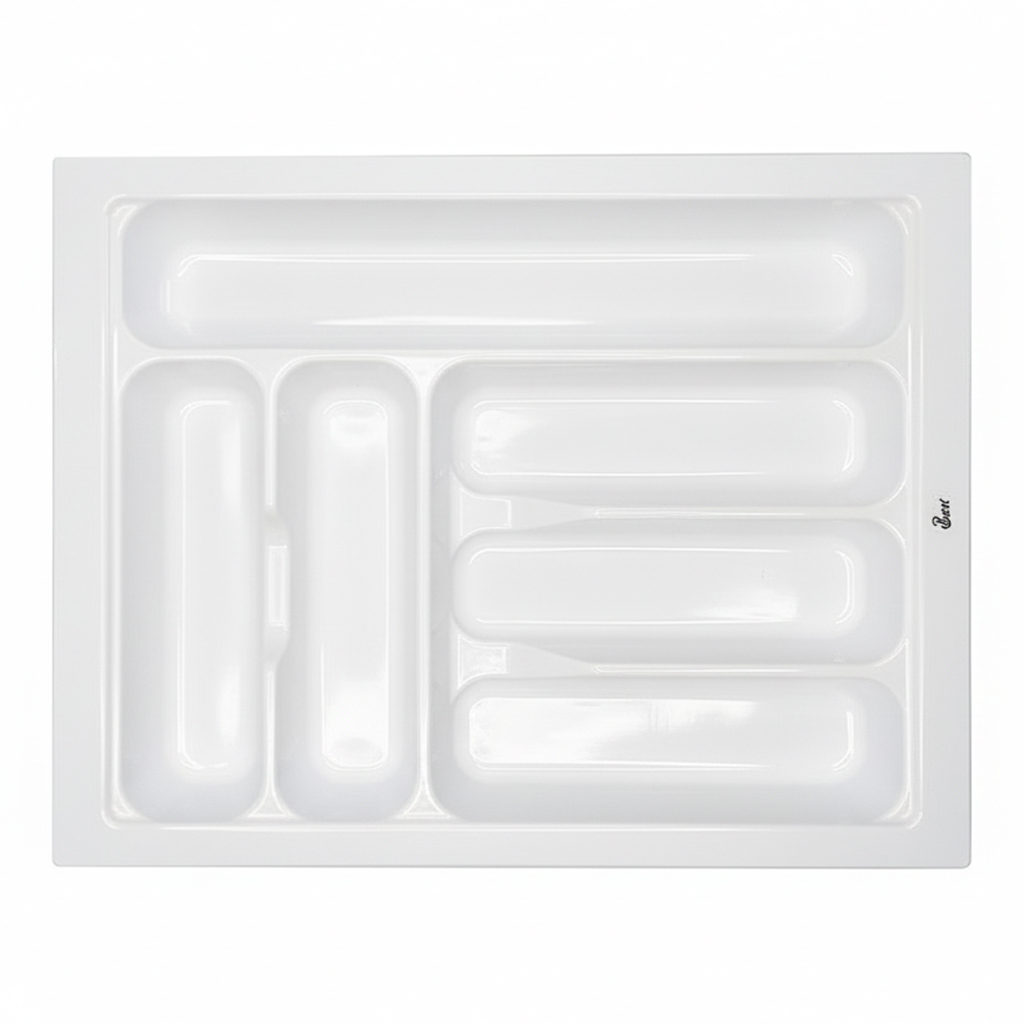 Cubertero Blanco Plástico ABS Módulo 45 cm