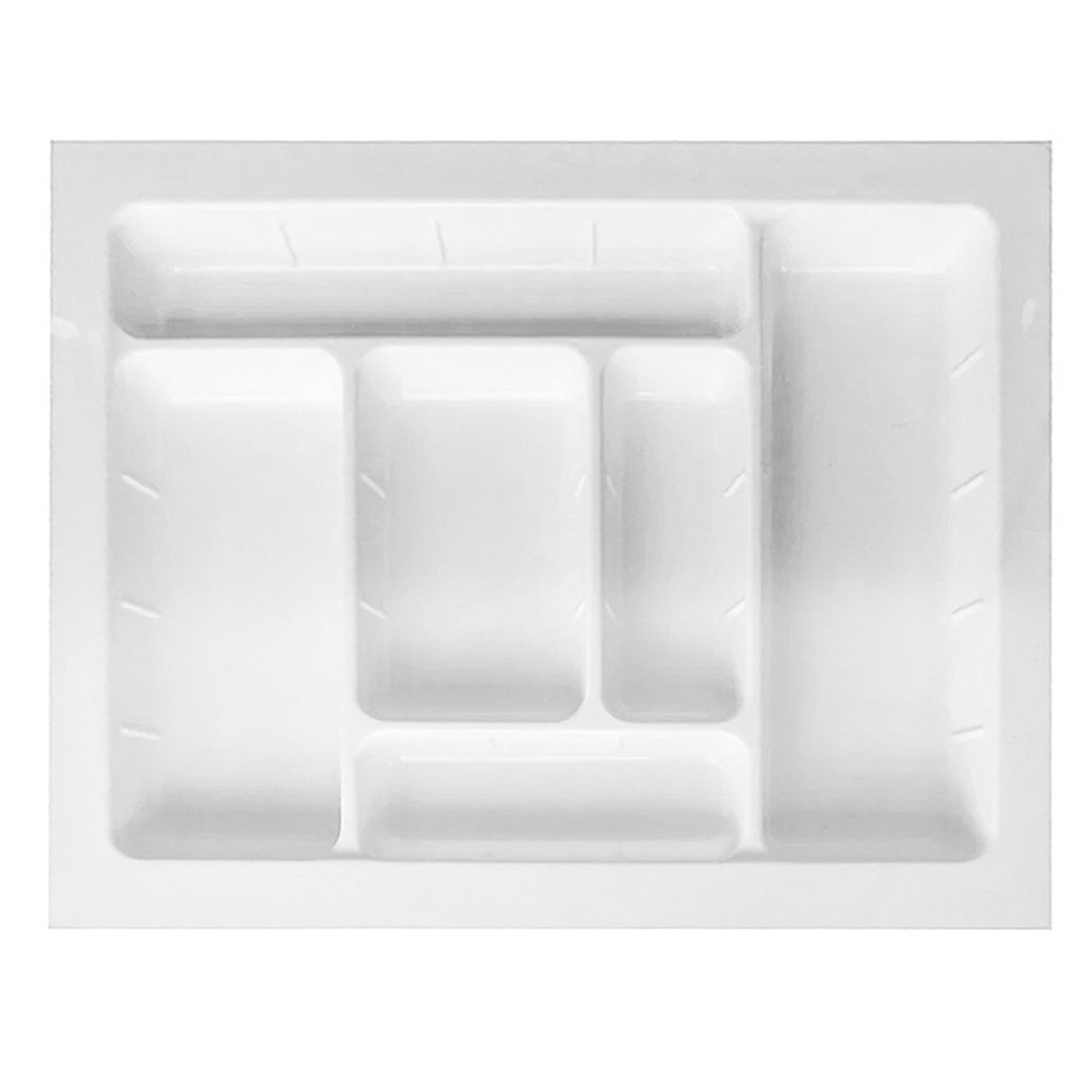 Cubertero Blanco Plástico ABS Módulo 60 cm