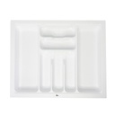 Cubertero Blanco Plástico ABS Módulo 70 cm