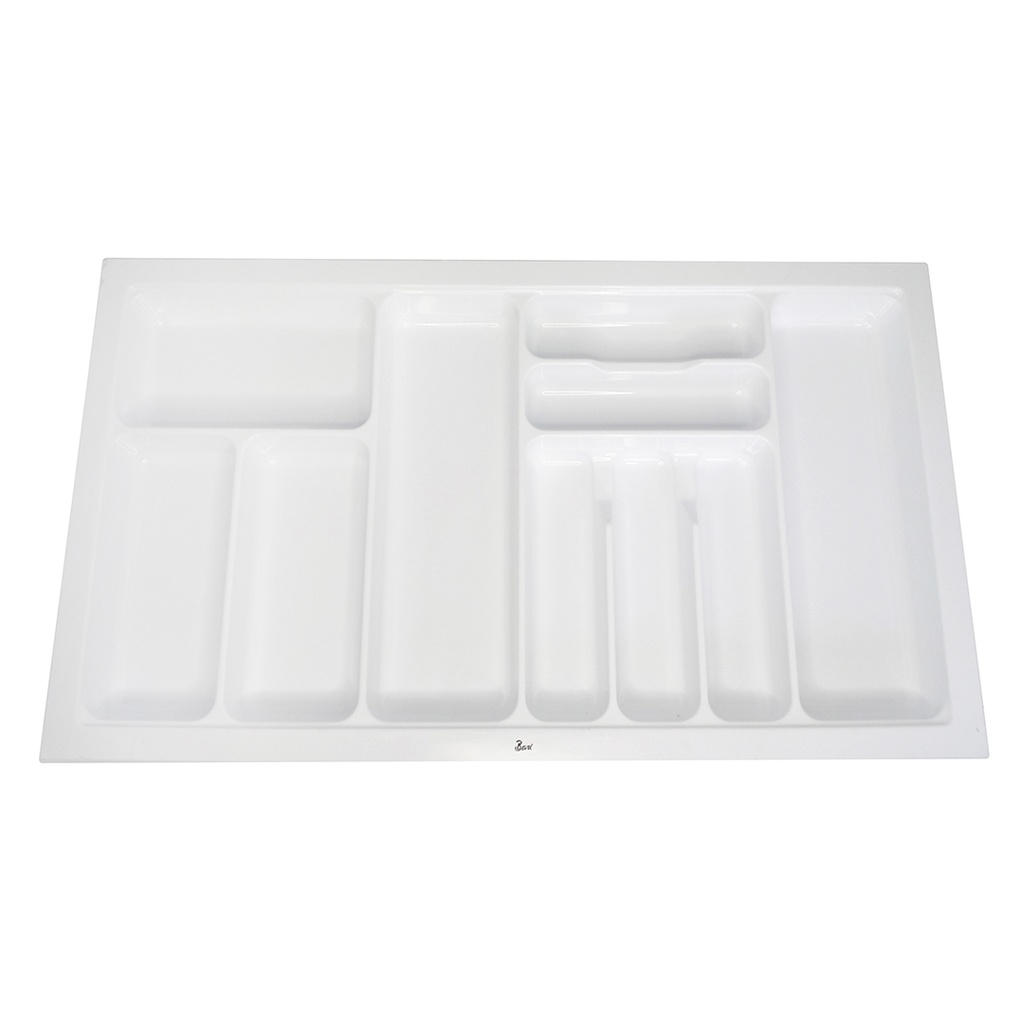 Cubertero Blanco Plástico ABS Módulo 90 cm
