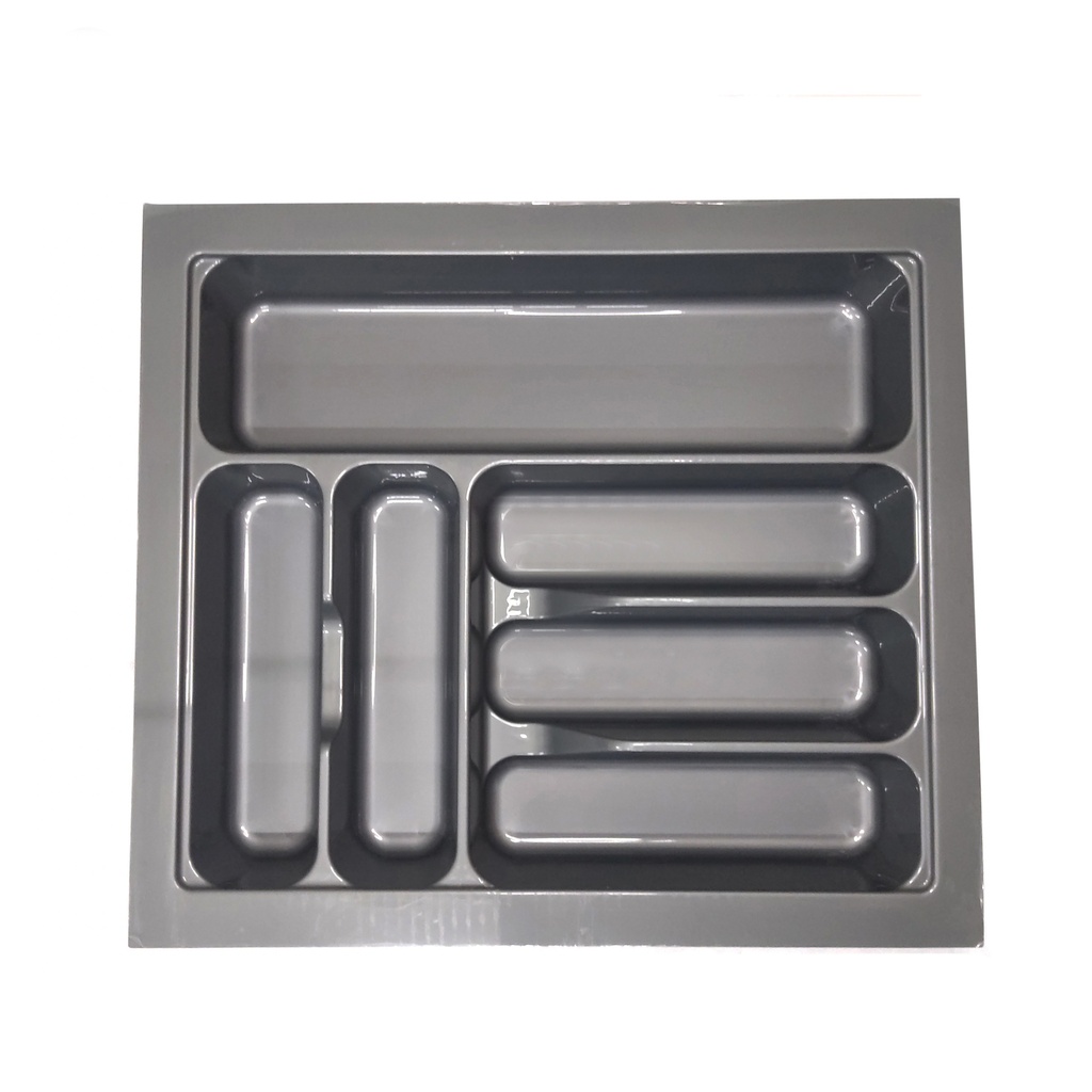 Cubertero Gris Plástico ABS Módulo 60 cm