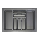 Cubertero Gris Plástico ABS Módulo 70 cm