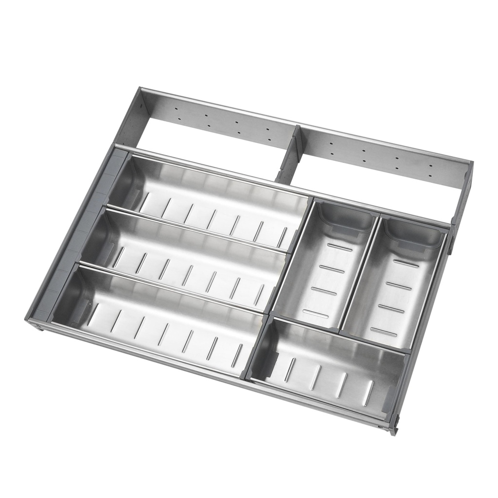 Cubertero Acero Inoxidable Módulo 50 cm