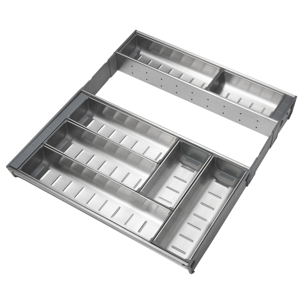 Cubertero Acero Inoxidable Módulo 60 cm