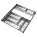 Cubertero Acero Inoxidable Módulo 60 cm