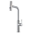 Grifería Para Fregadero Pioggia Brush Nickel