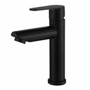 Grifería Institucional para Baño Negro