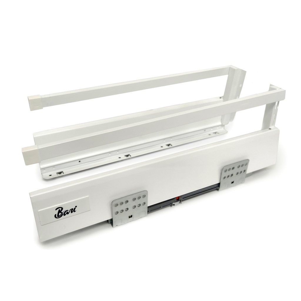 Gavetón con freno de extracción total Blanco