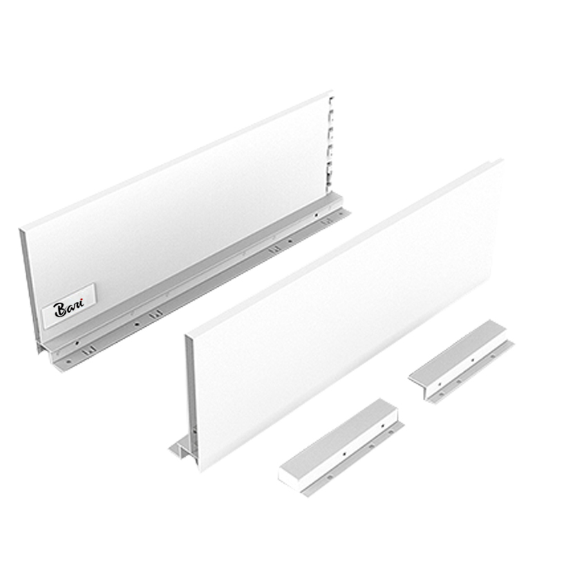 Gaveton con freno de extracción total 171 mm Blanco 50 cm