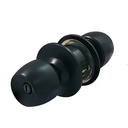 Cerradura de Copa Negra de Acero Inoxidable Baño