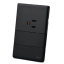 Interruptor Doble + Tomacorriente con Tierra Serie Sollievo