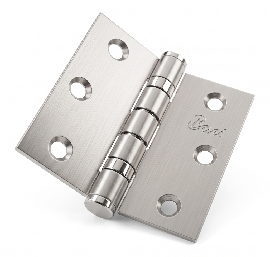 Bisagra 2.5x2.5 de Acero Inoxidable con Rolineras